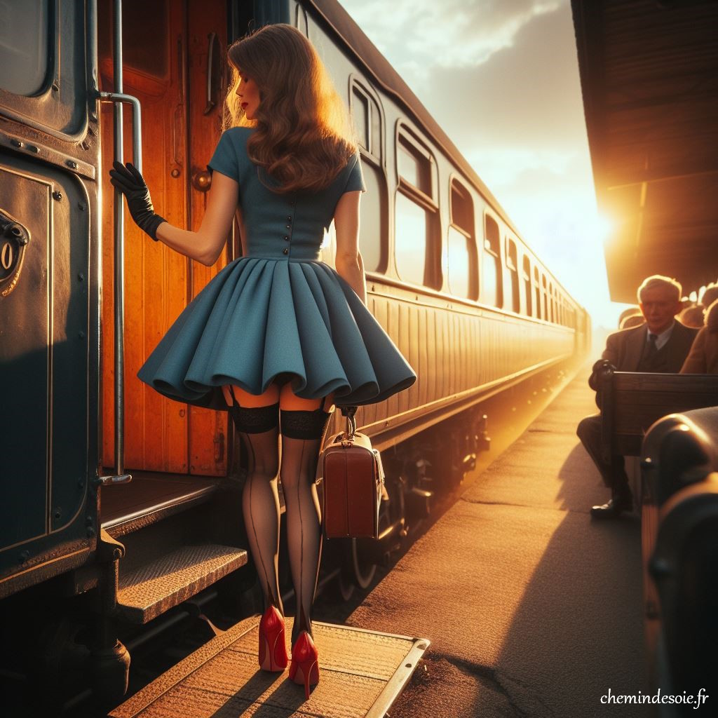 La femme du train