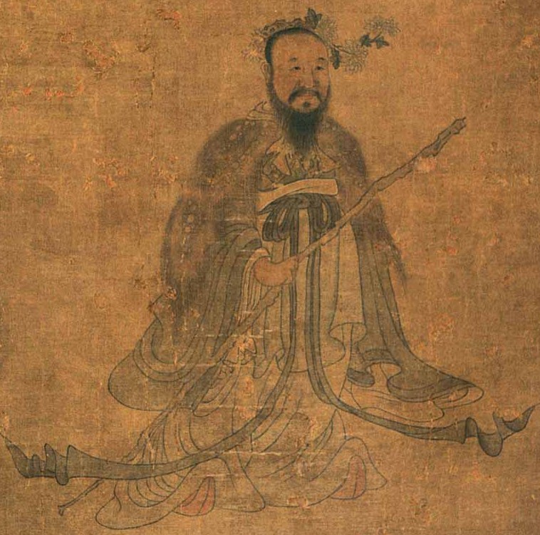Qu Yuan par Chen Hongshou (XVIIe siècle)